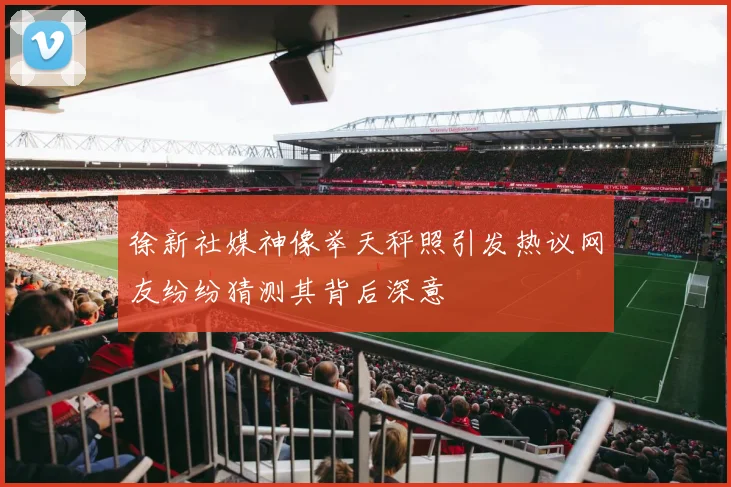 徐新社媒神像举天秤照引发热议网友纷纷猜测其背后深意